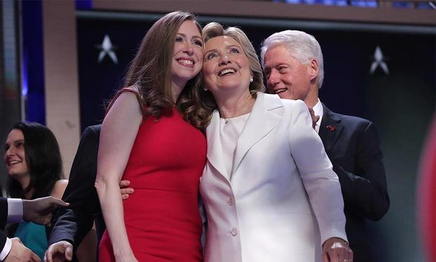 Chelsea gave a moving speech about her mom's role as a grandma.
<br>Photo: Getty Images