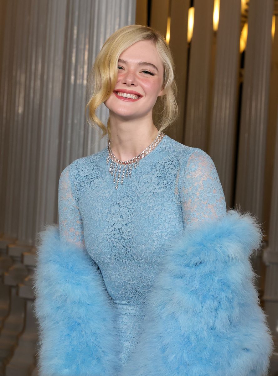 elle fanning blue dress Elle Fanning's Five Most Gorgeous Princess Dresses