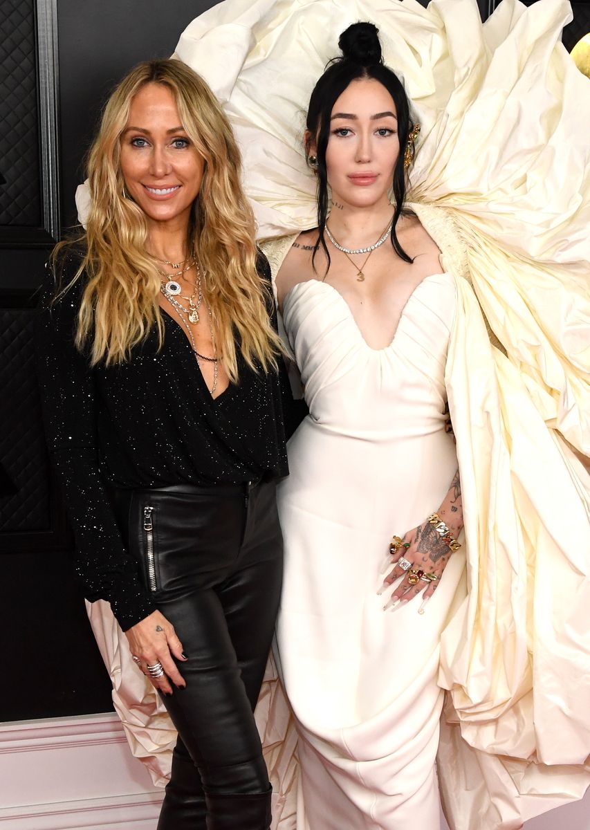 Tish Cyrus and Noah Cyrus attend the 63rd Annual GRAMMY Awards