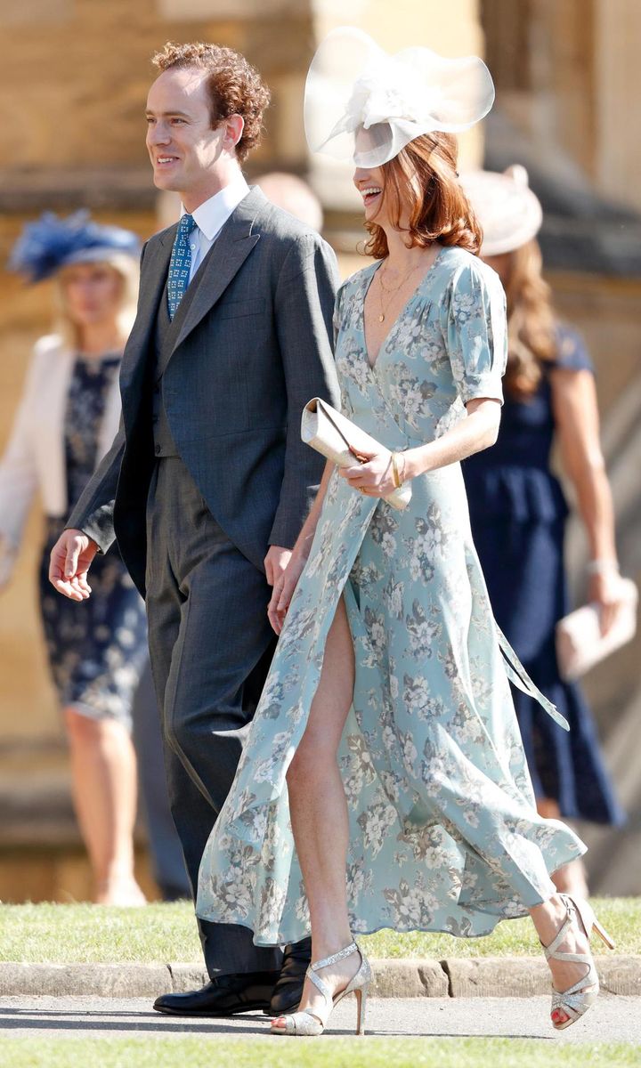 Prince Harry's childhood friend Tom Inskip has welcomed his first child