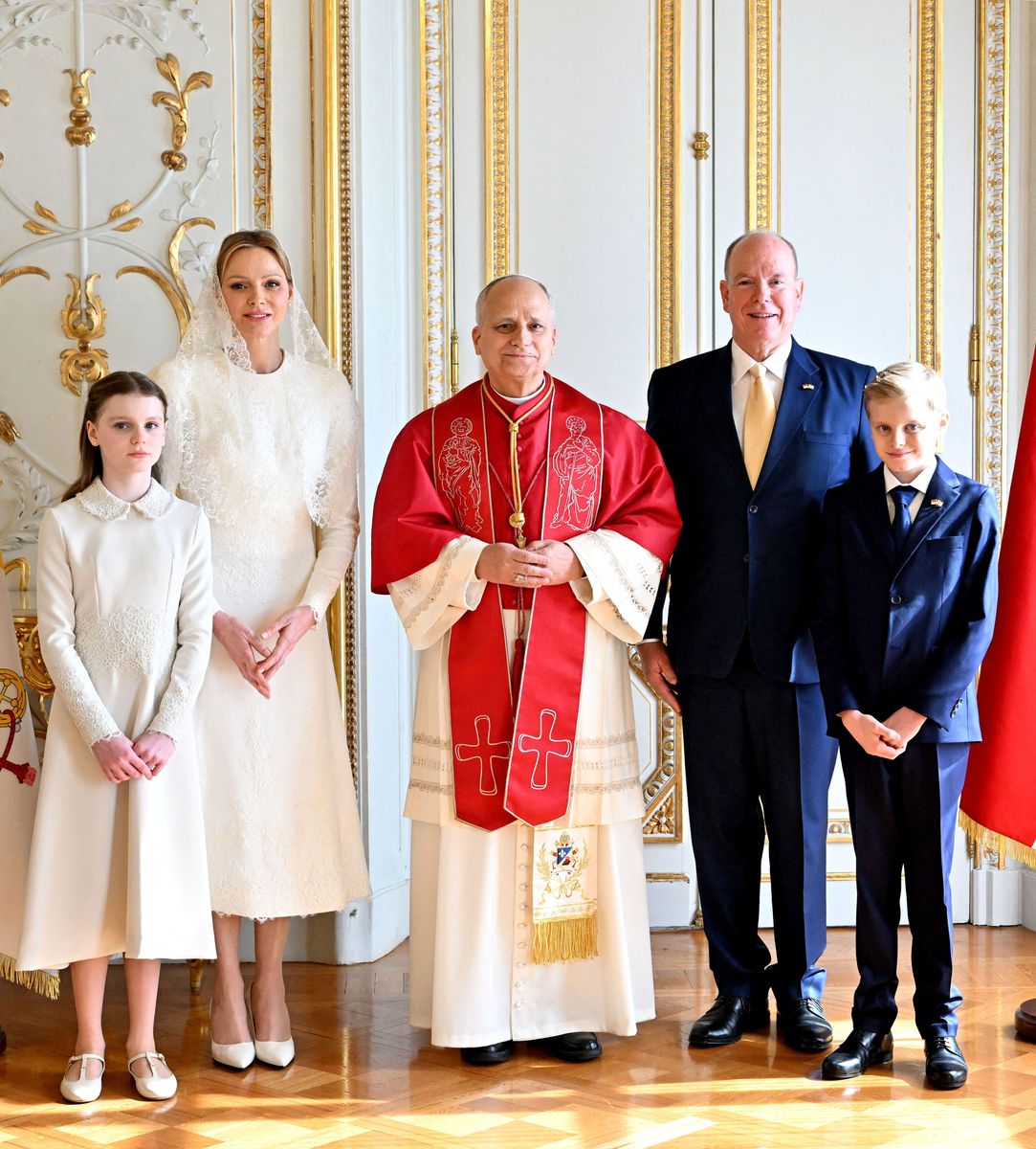 Prince Albert and Princess Charlene ‘deeply moved’ by Pope Leo XIV’s health news