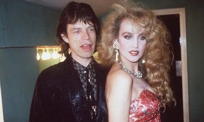 Of her ex Mick Jagger, Jerry says "he tries his best and he is also a great father"