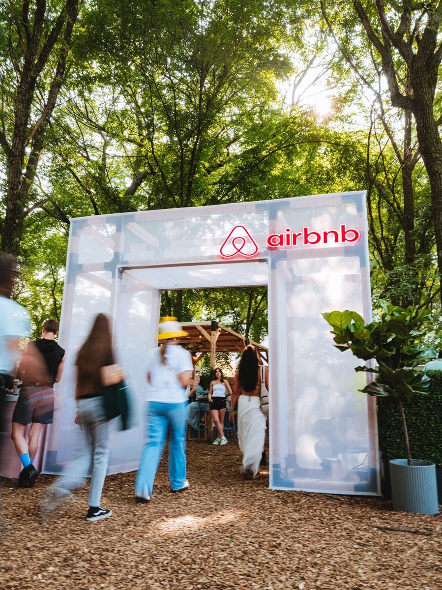 Attendees got behind-the-scenes access to the festival’s artist compounds and production spaces.