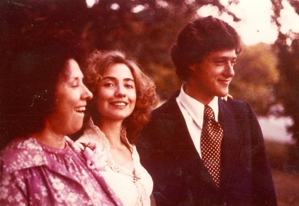Bill and Hillary Clinton celebrate 50 years of marriage with memories from their wedding album