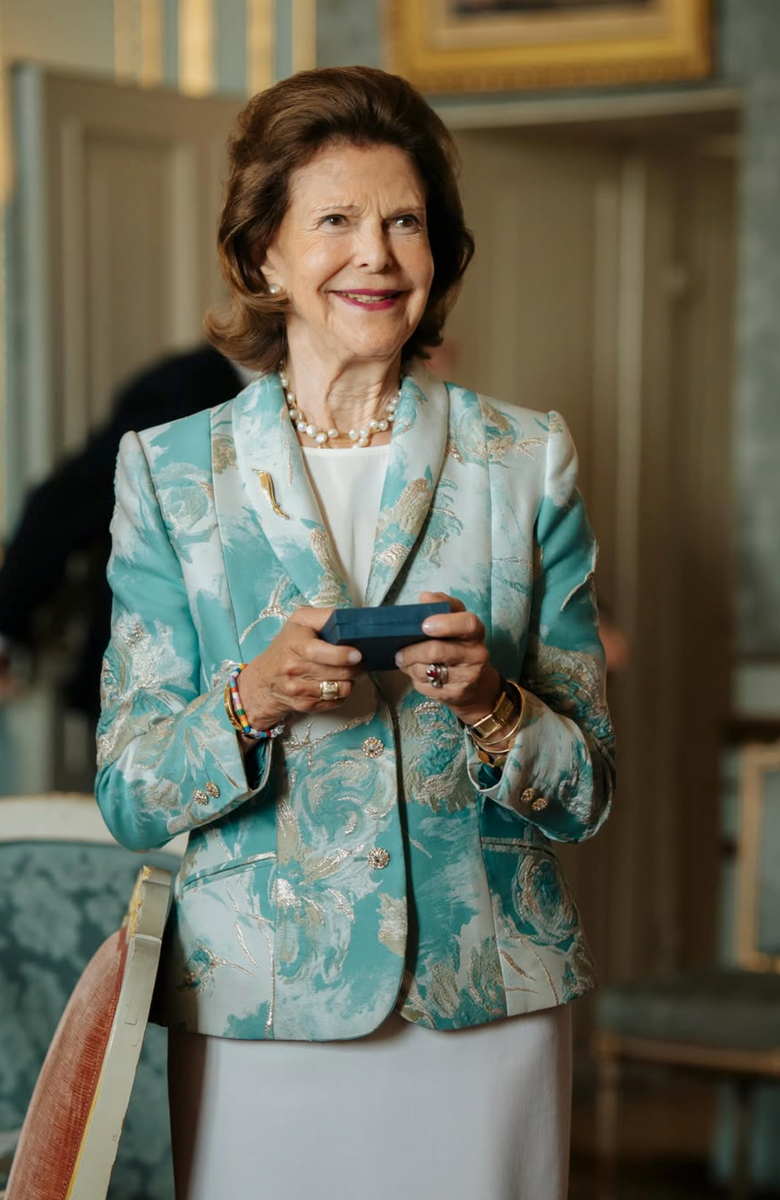 Queen Silvia has been recognised for five decades of humanitarian work supporting children and vulnerable communities.