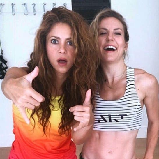 Shakira's trainer Anna Kaiser