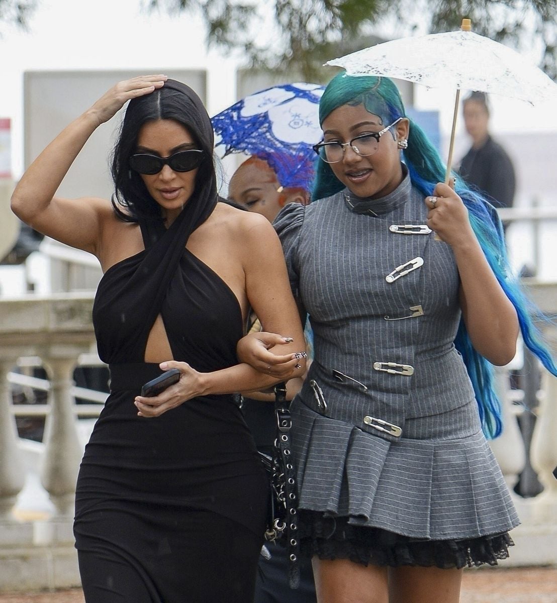 

Kim Kardashian turned heads once again as she arrived at her luxury hotel in Venice, ahead of the prestigious Venice Film Festival. 