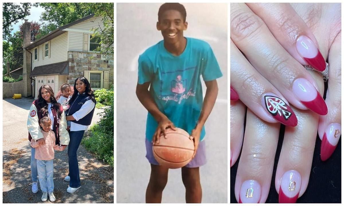 Vanessa Bryant and her daughters visit Kobe Bryant’s childhood home for Father’s Day