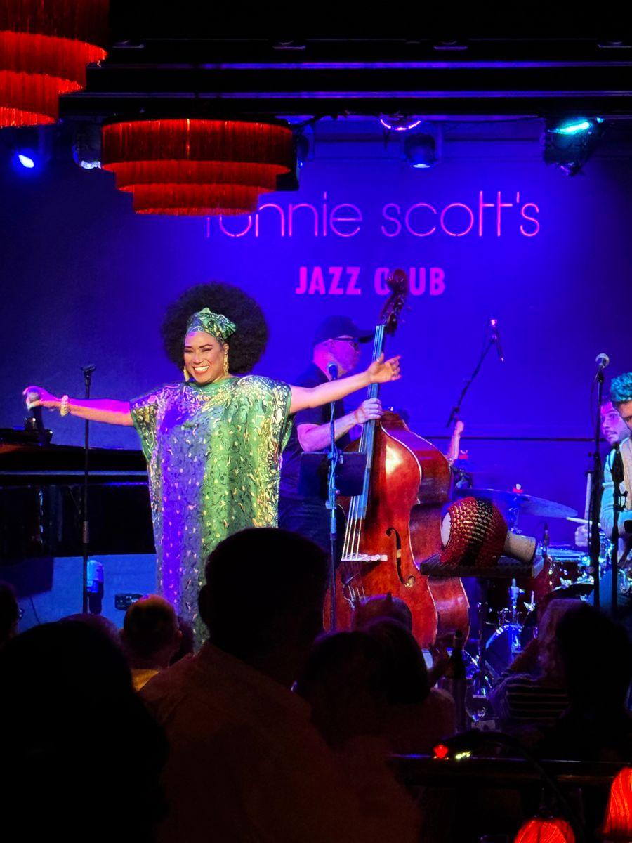 Aymée Nuviola performs with the confidence of an artist whose career has crossed generations, genres and borders.