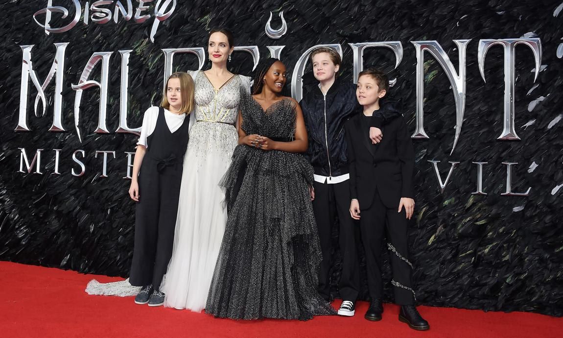 Angelina Jolie daughter Zahara fashion mini me