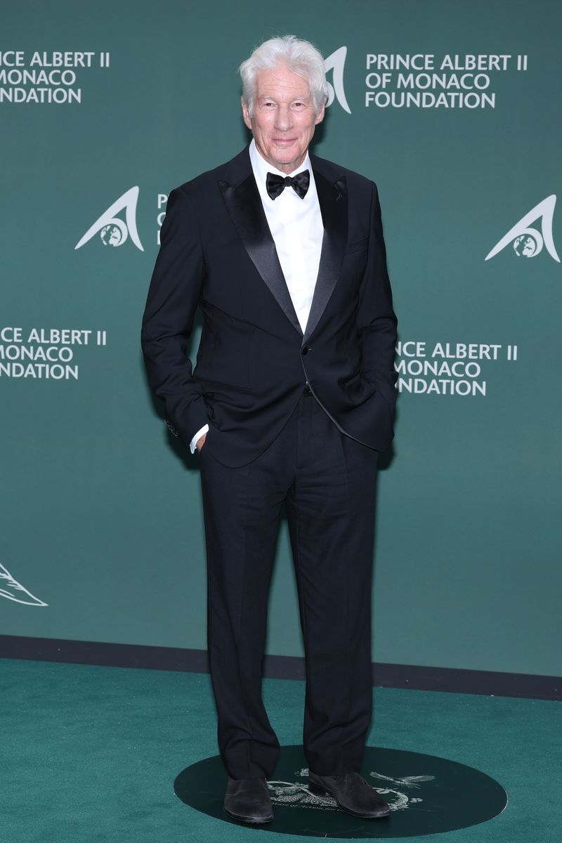 Richard Gere and Monica Bellucci were among the guests of honor at the glamorous anniversary celebration.