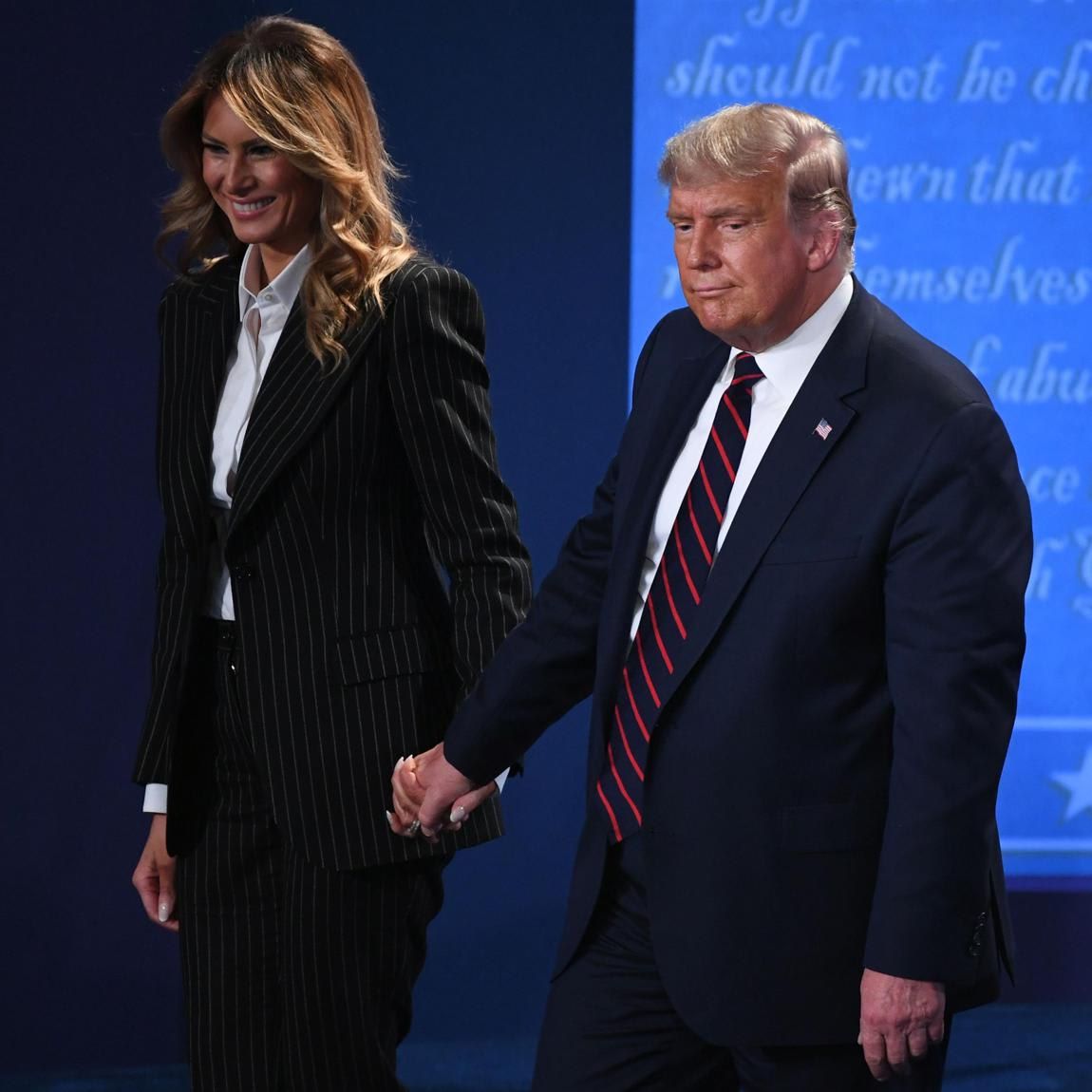 The first lady tweeted on Oct. 5 that she is feeling good