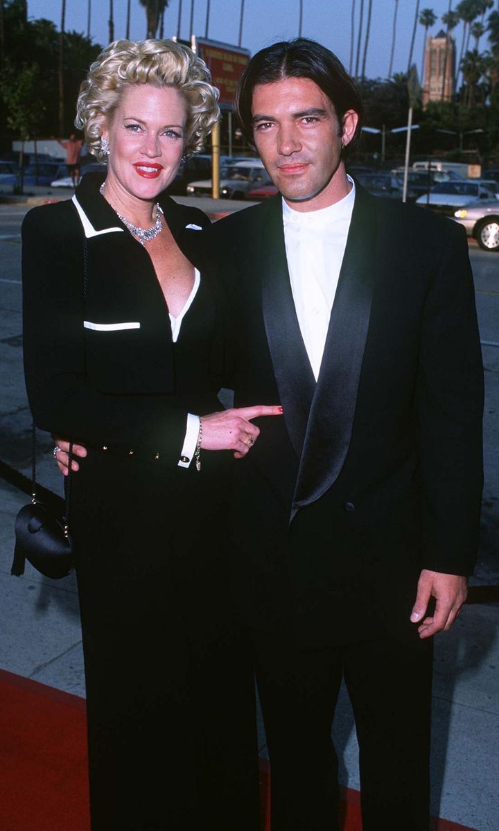 Antonio Banderas and Melanie Griffith