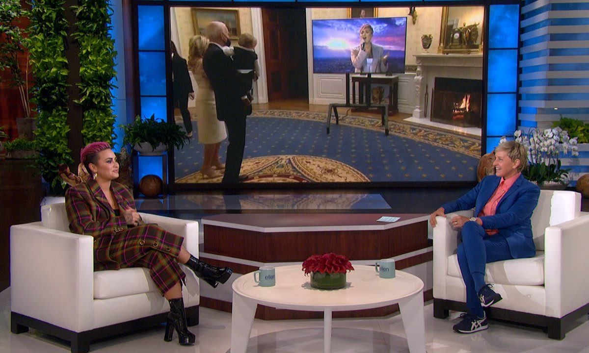 Demi Lovato Ellen Degeneres Show