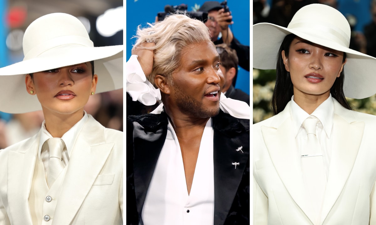 Zendaya's fashion stylist's reaction when spotting another actress wearing the same look