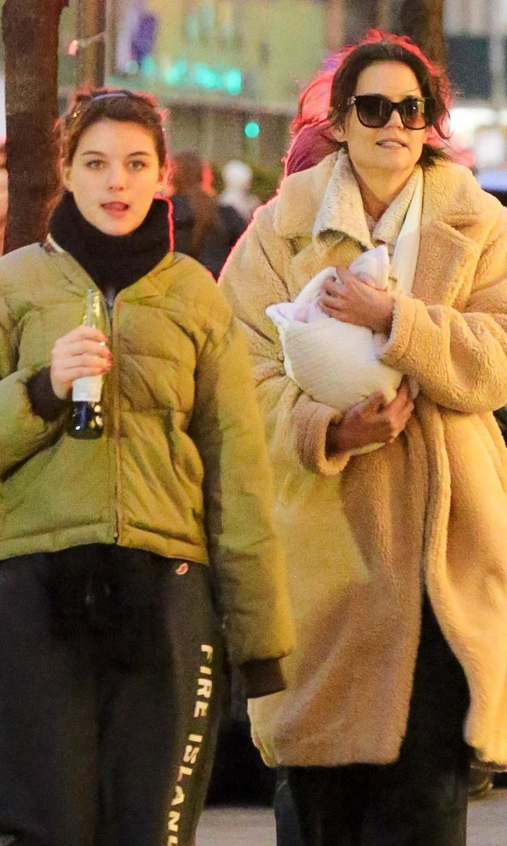 Suri Cruise and Katie Holmes