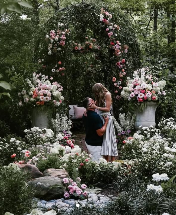 Travis Kelce's romantic proposal 