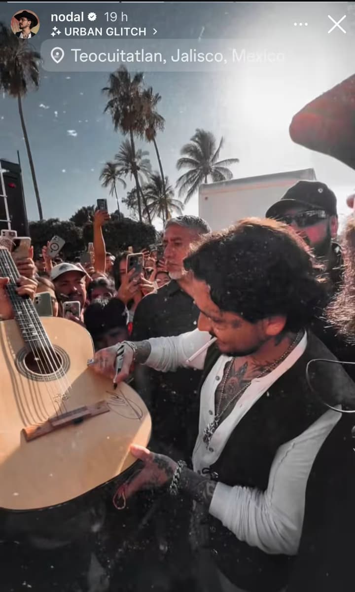 Nodal gave his fans the best surprise