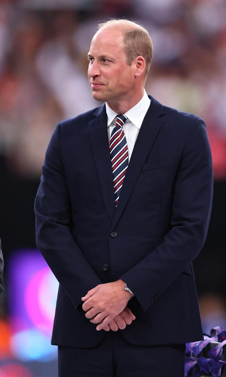 Prince William is president of the Football Association
