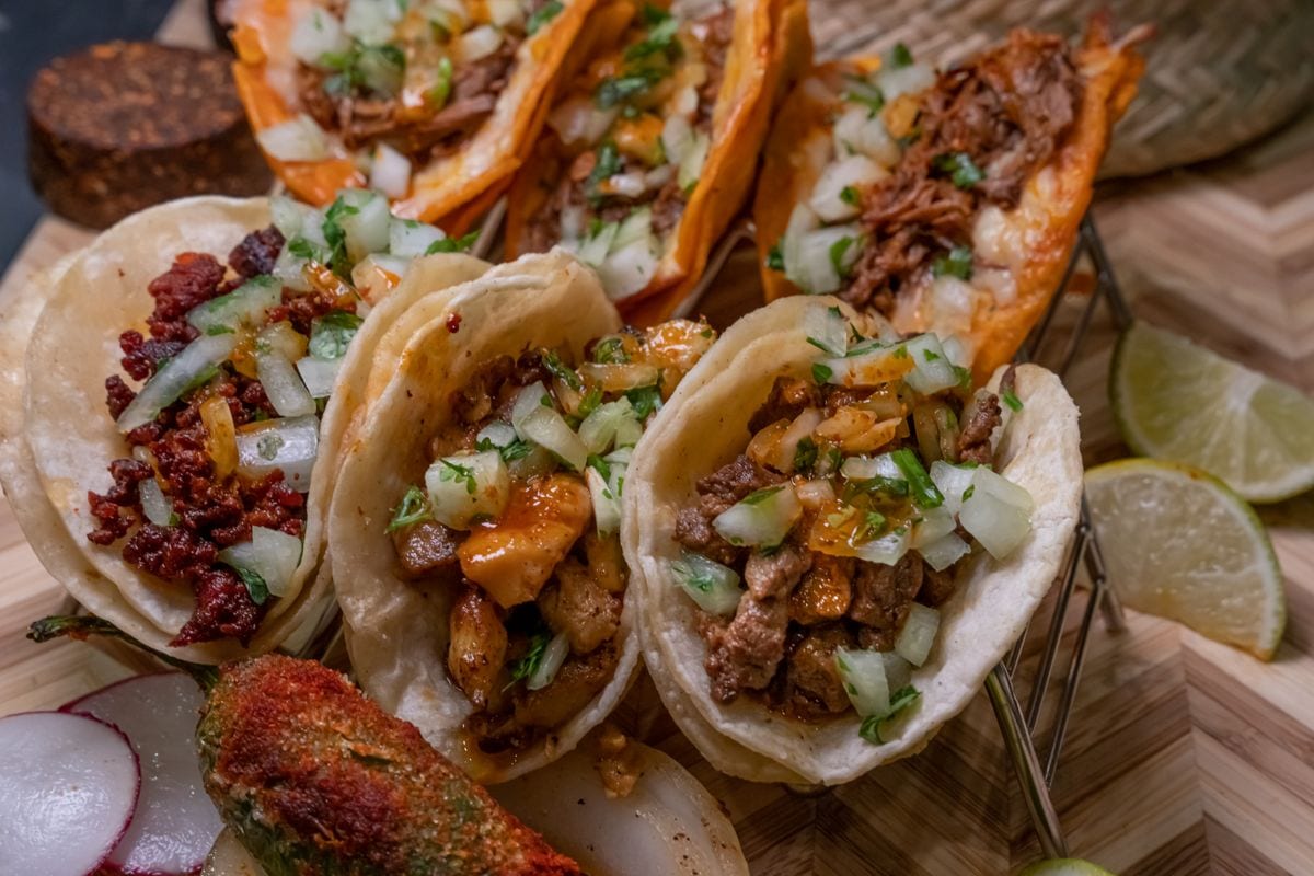 There's just something about that crispy tortilla, the refried beans, the toppings, it's Tex-Mex comfort food at its finest.