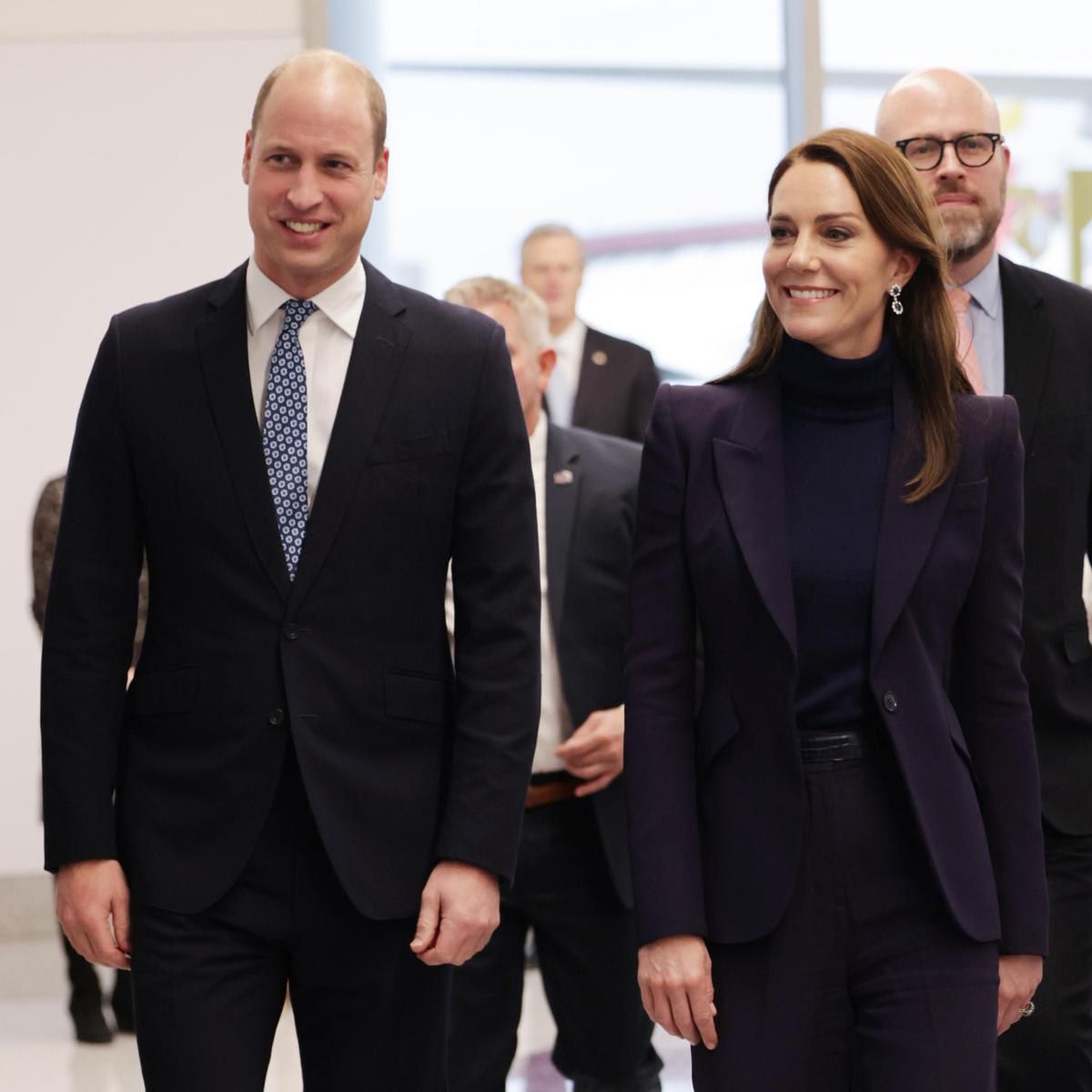 The royal couple landed at Boston Logan International Airport on Nov. 30.