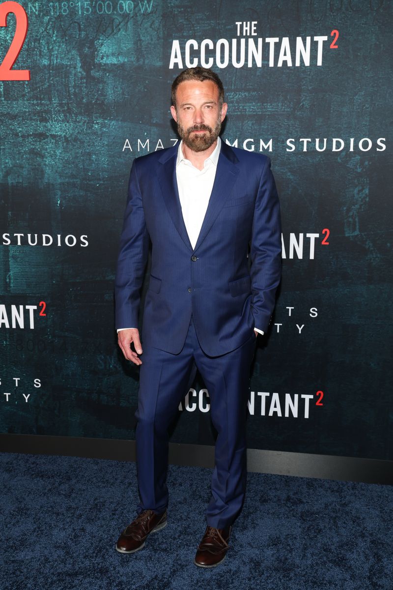 Ben Affleck attends the Los Angeles premiere of Amazon MGM Studios "The Accountant 2" 