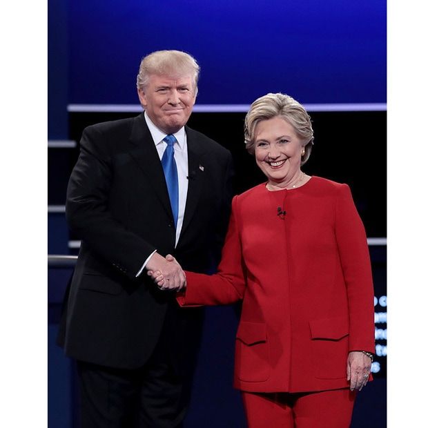 Donald and Hillary went head-to-head in the first presidential debate on September 26.
Photo: Drew Angerer/Getty Images