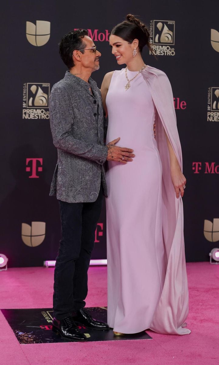 Marc Anthony and Nadia Ferreira