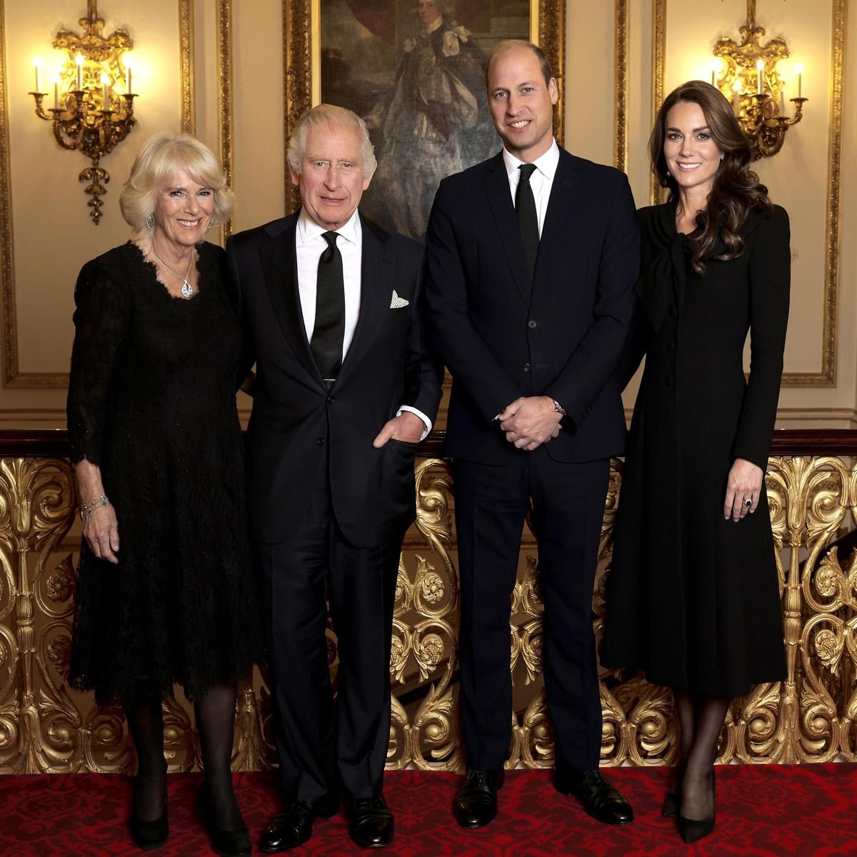 Official Picture Released Of King Charles III, Queen Consort And The Prince And Princess Of Wales