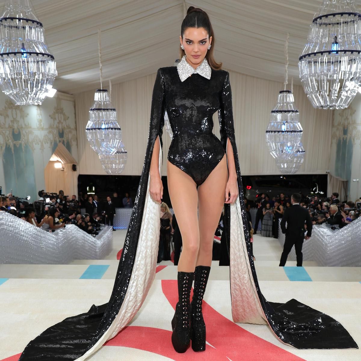 The 2023 Met Gala Celebrating "Karl Lagerfeld: A Line Of Beauty" - Red Carpet