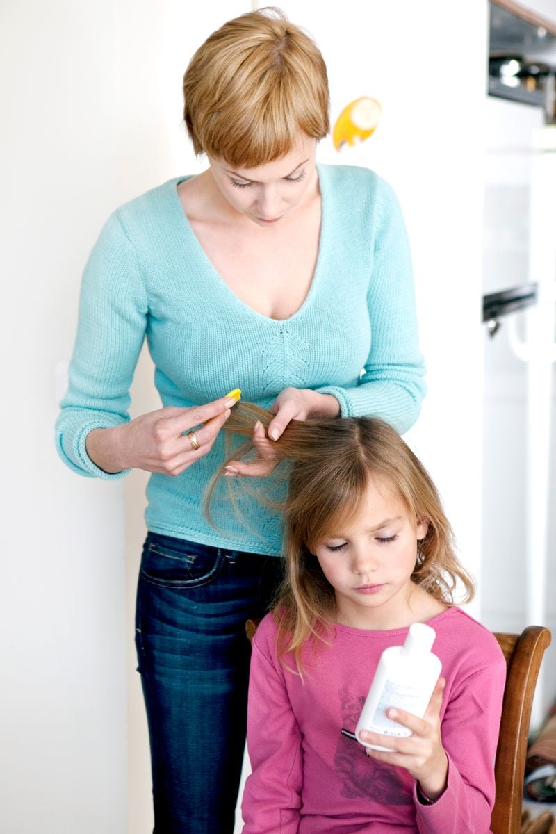 Check your child’s hair regularly for early signs of lice.