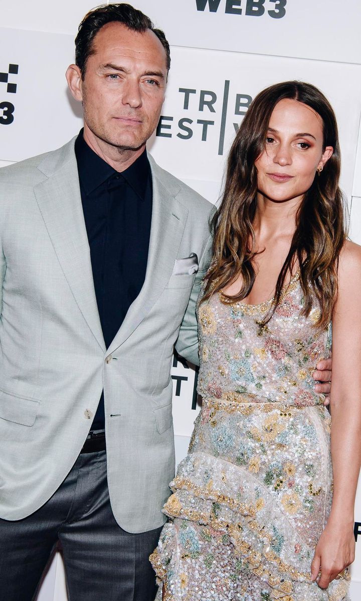 Jude Law and Alicia Vikander
