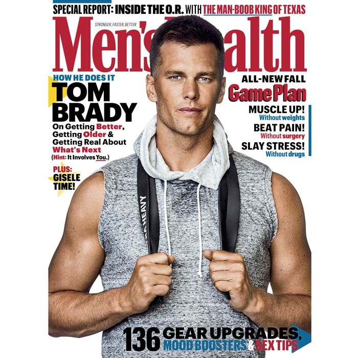 Tom Brady talks Gisele and kids for Mens Health