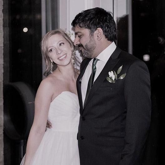 Princess Maria Galitzine and husband Rishi Singh