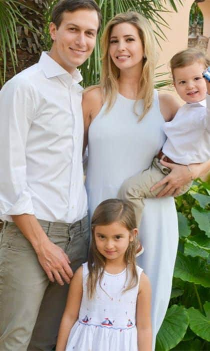 Ivanka, Jared, Arabella and Joseph posed for this adorable family picture over the holidays.
<br>
Photo: Instagram/@ivankatrump