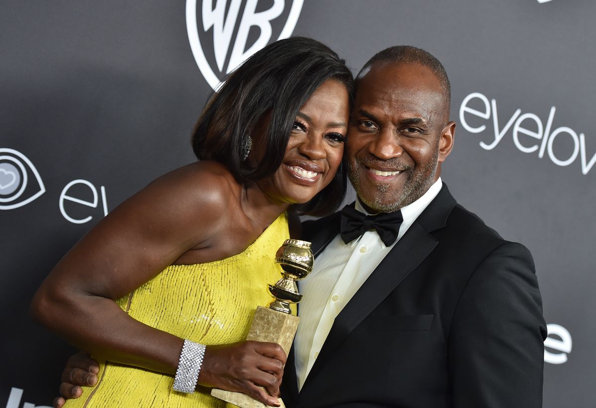 Viola Davis and Julius Tennon 