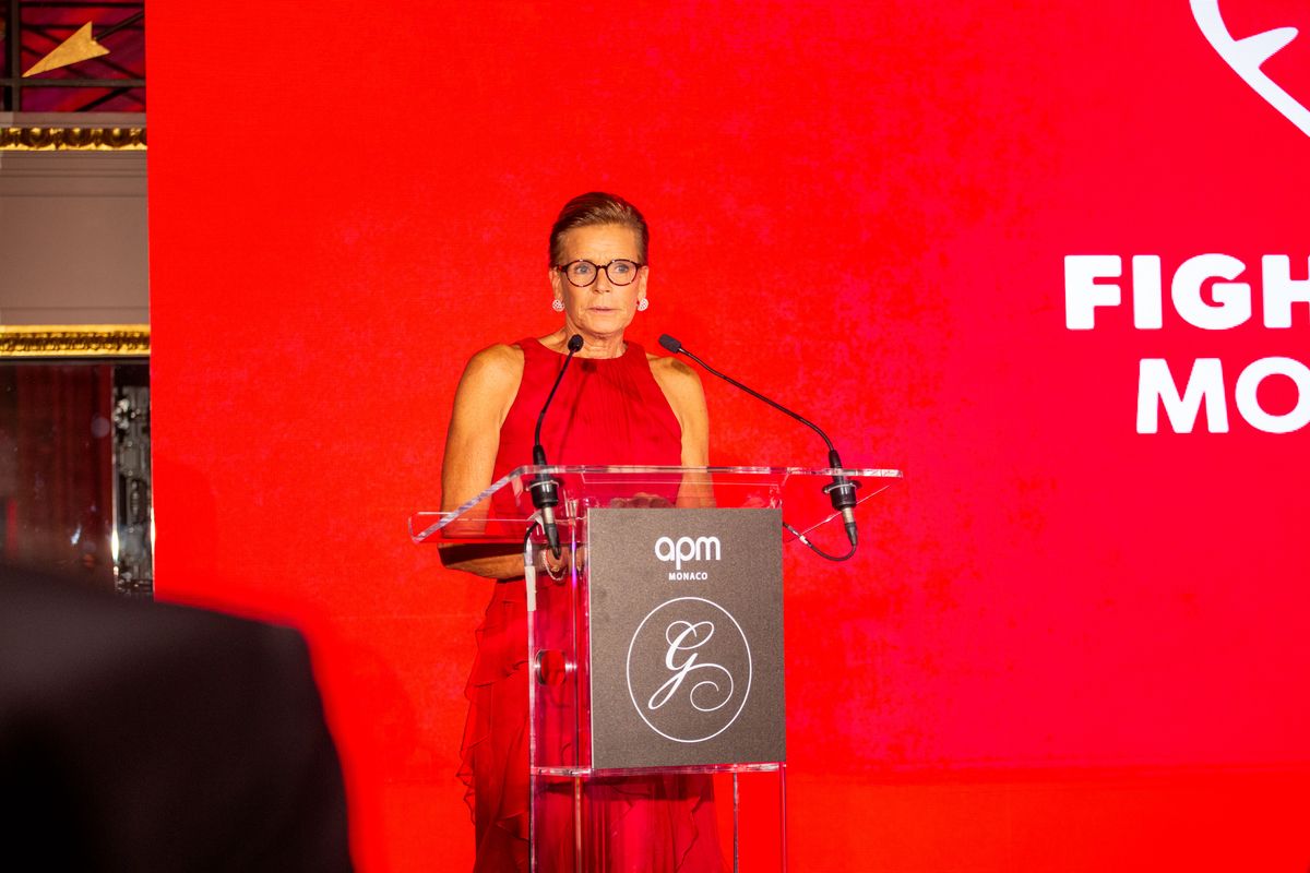 Princess Stéphanie, Prince Albert's younger sister, has long been involved in charitable initiatives throughout Monaco.