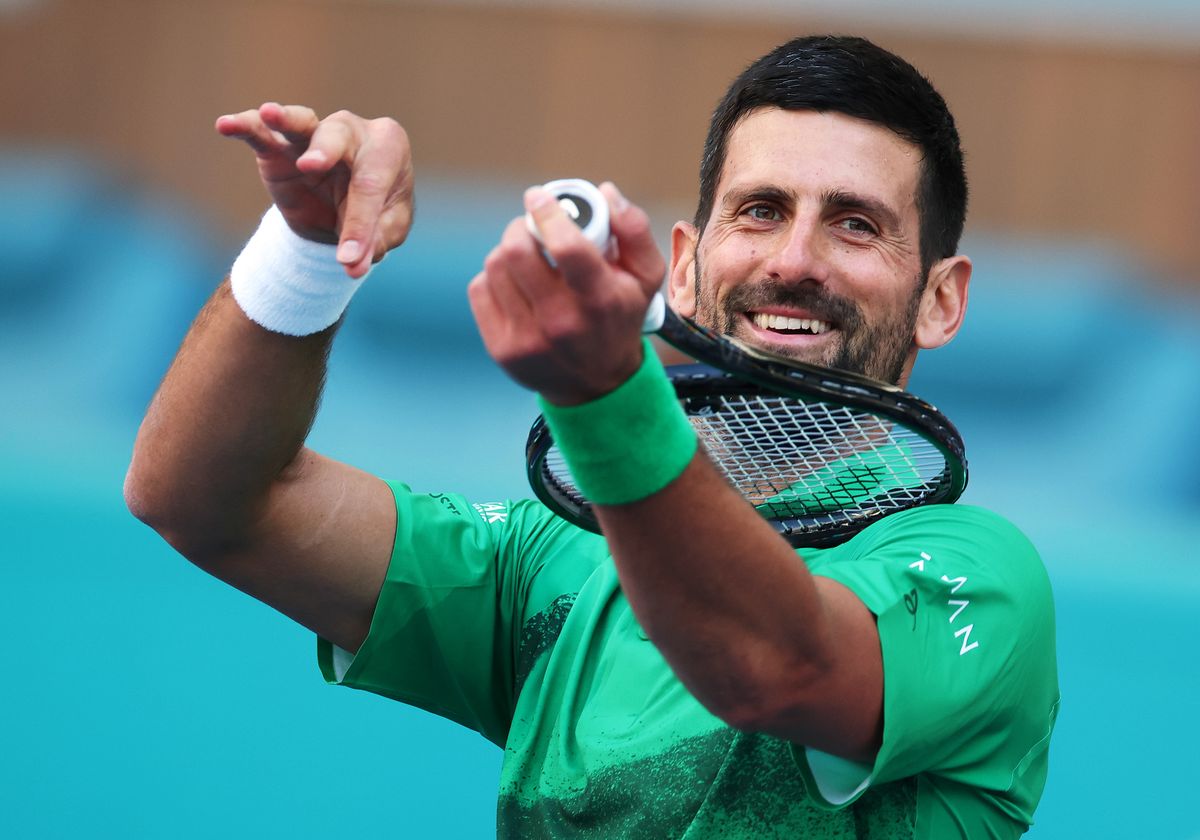 Djokovic was the favorite to win the Miami Open