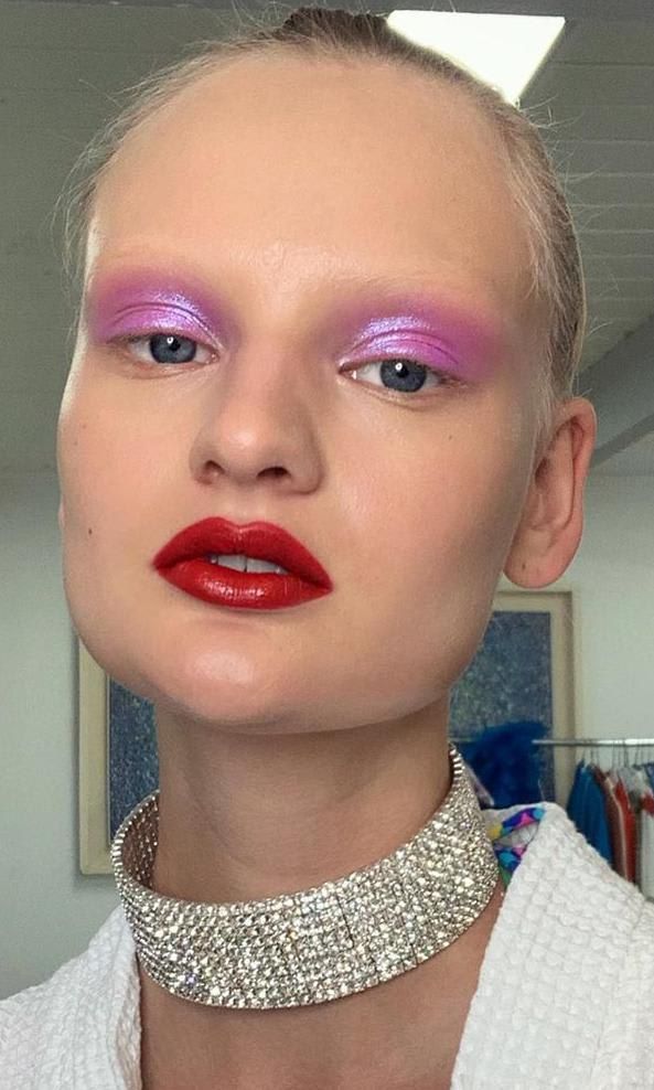 Purple Shimmer Eyes