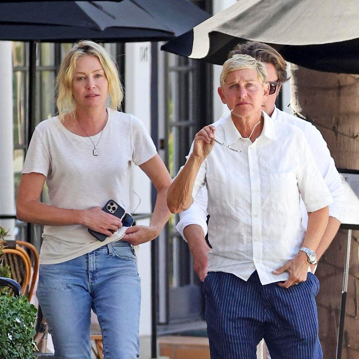 Ellen DeGeneres and Portia de Rossi
