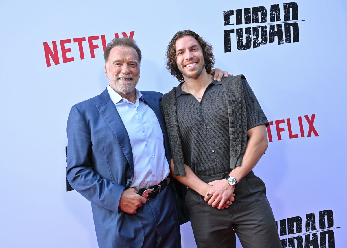Arnold and his son Joseph