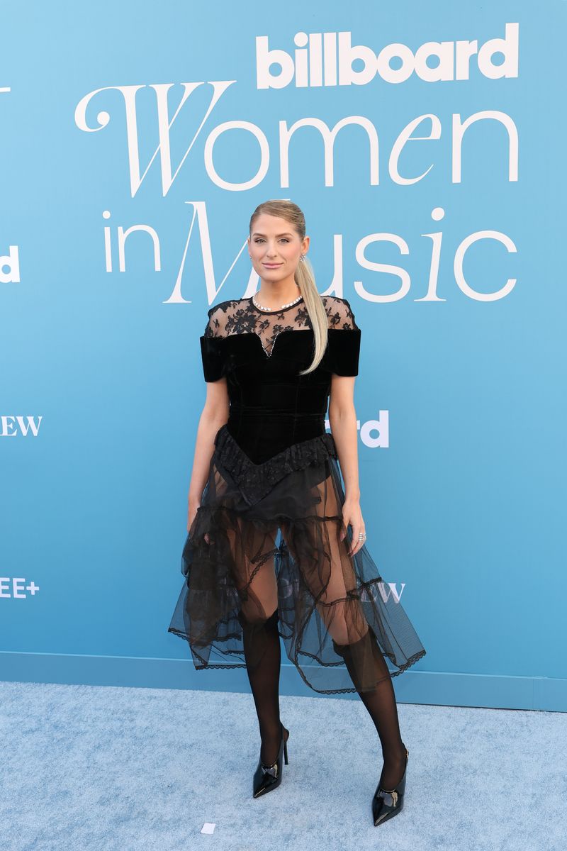 Meghan Trainor attends the 2025 Billboard Women in Music on March 29, 2025