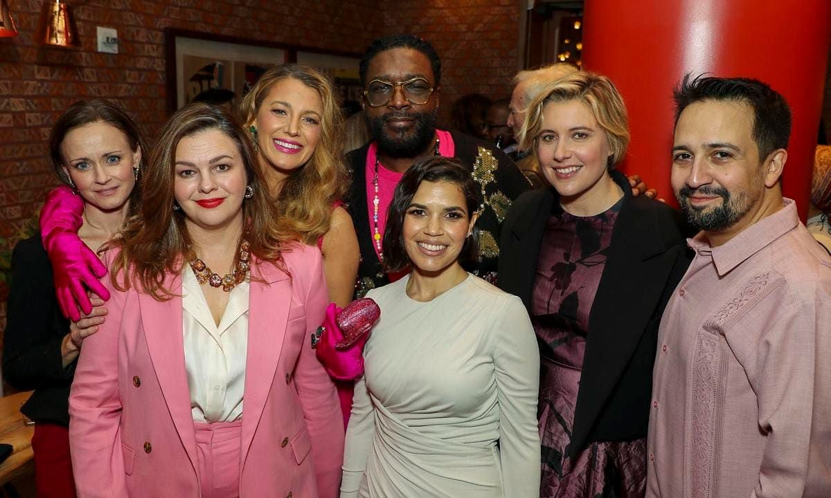 Reception celebrating Barbie's America Ferrera receiving the CCA Groundbreaker Award at The Whitby Hotel