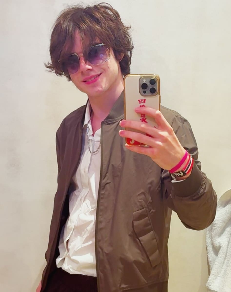 Like most teenagers, Tino loves sharing glimpses of his life on social media
