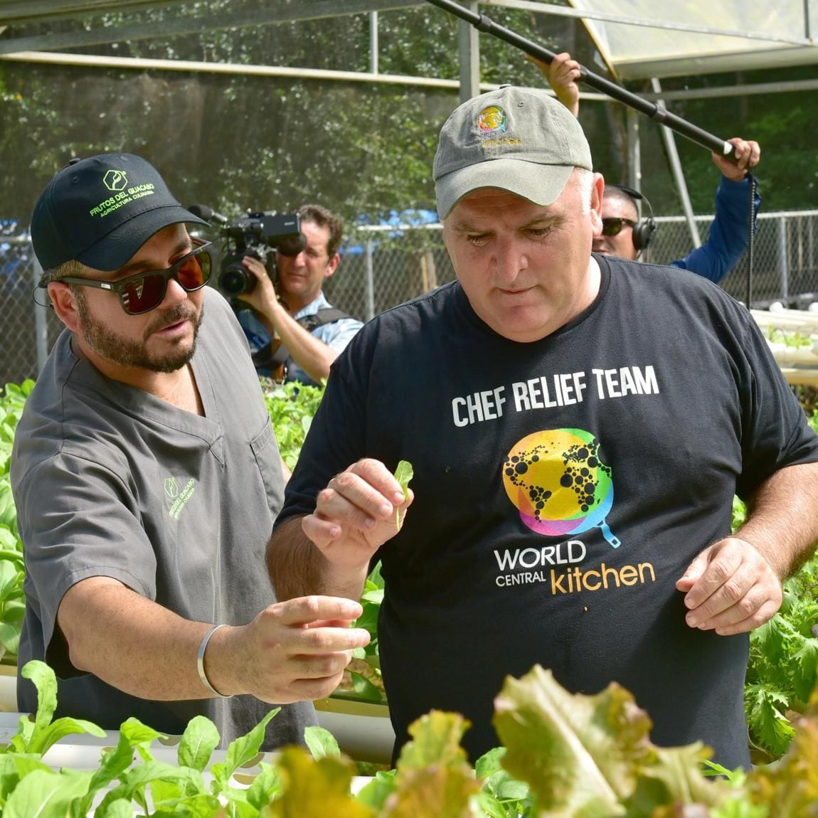 Chefs Jose Enrique and Jose Andres