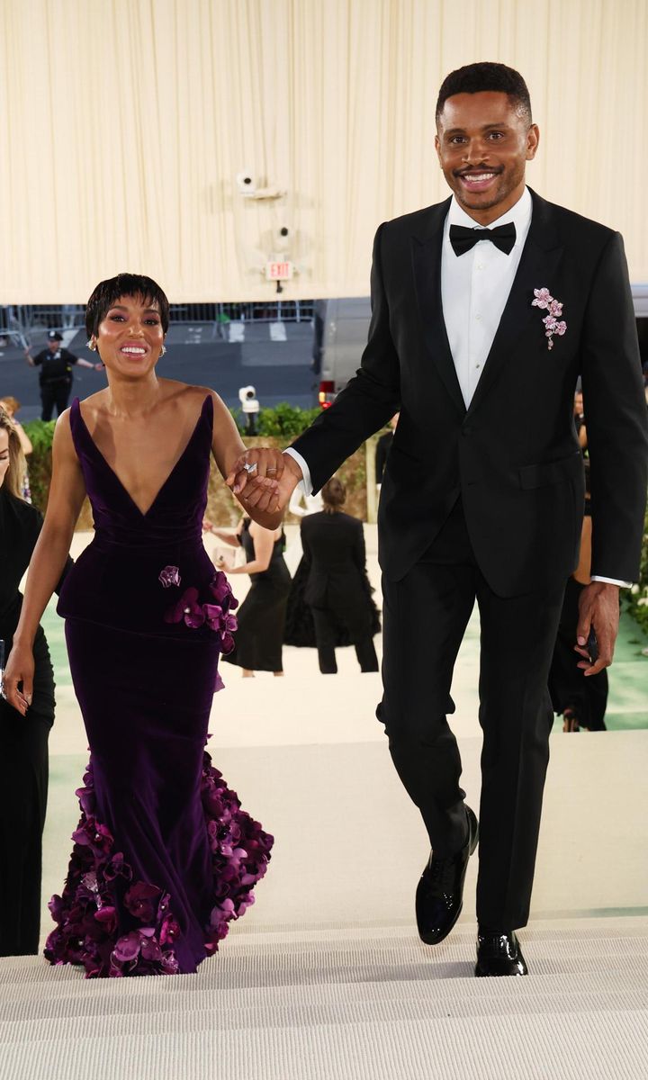 Kerry Washington and Nnamdi Asomugha