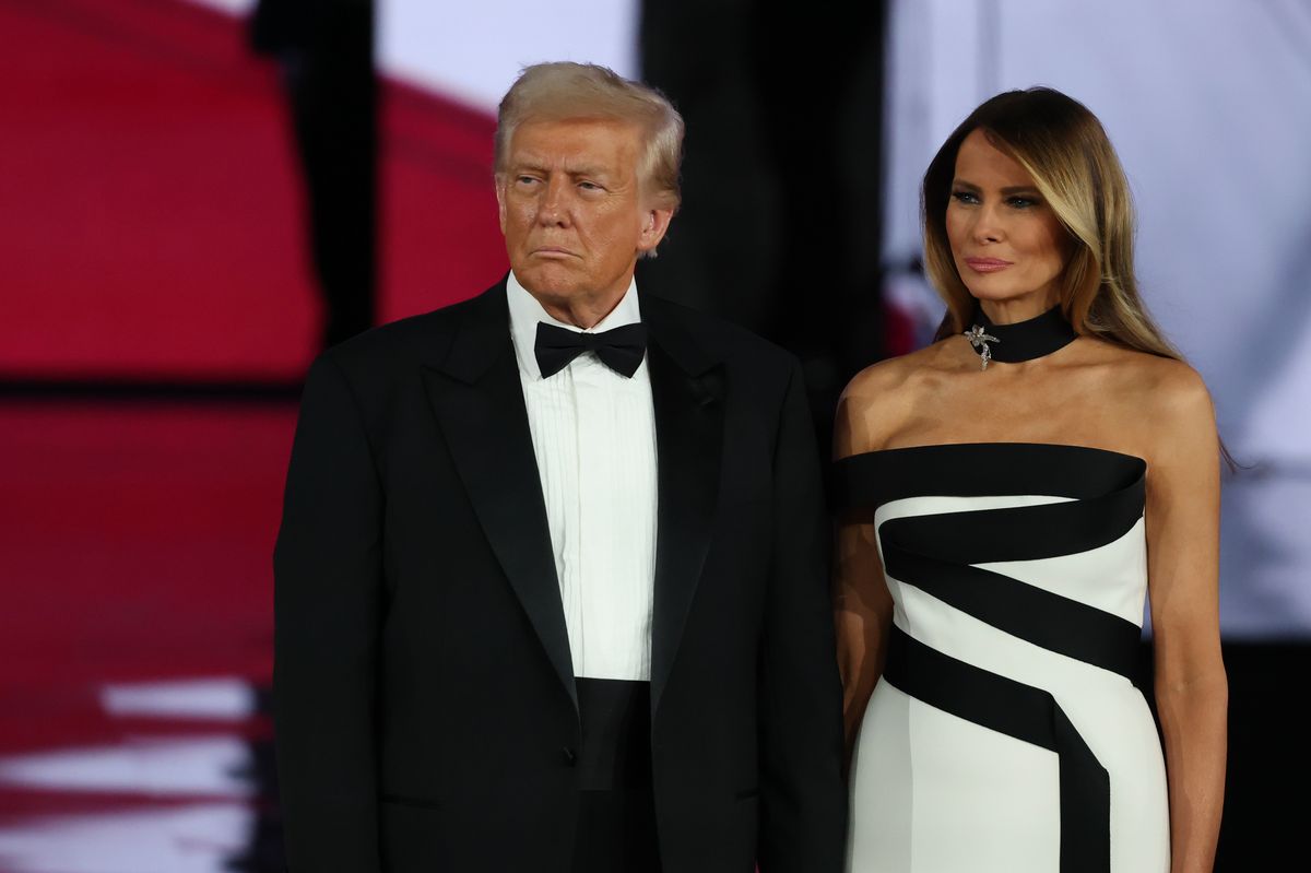 Donald Trump and Melania Trump 
