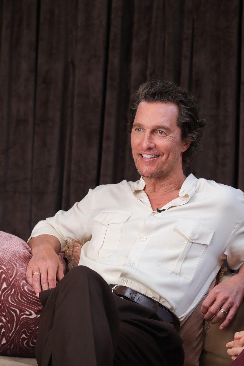 Matthew McConaughey of "The Lost Bus" at the Variety Studio during the Toronto International Film Festival held at The St. Regis Toronto on September 06, 2025 in Toronto, Canada. (Photo by Michelle Quance/Variety via Getty Images)