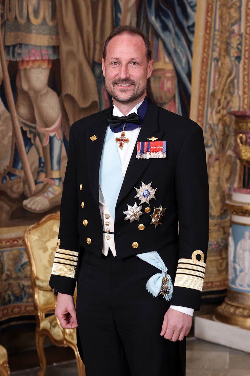The son of King Harald and Queen Sonja of Norway, the new sovereign was born in Oslo on July 20, 1973, and is an Army General, Navy Admiral, and Air Force General.