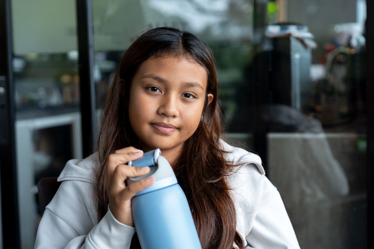 A Leak-Resistant Reusable Water Bottle